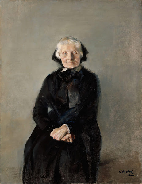 Portrait of Marie Krohg the Artists Aunt 1889