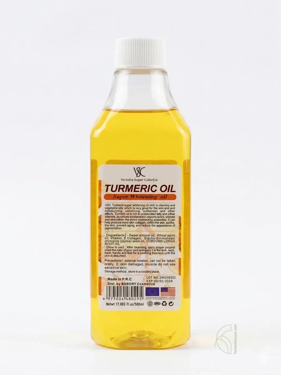 VSC Super Whitening Tumeric Super Whitening Oil 500ml