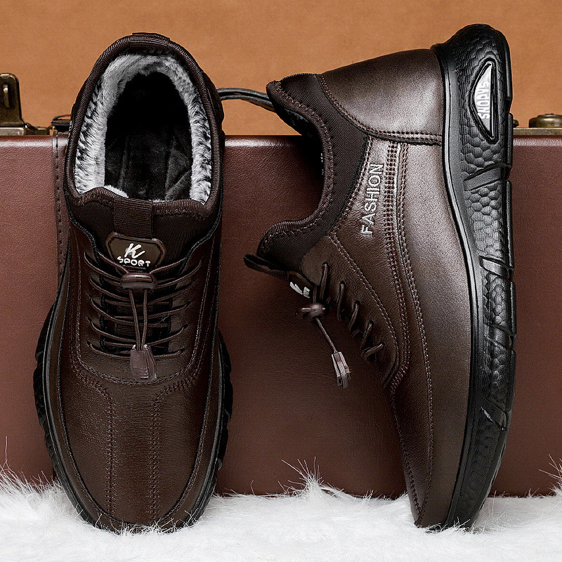 Warm Men's Winter Boots, Insulated