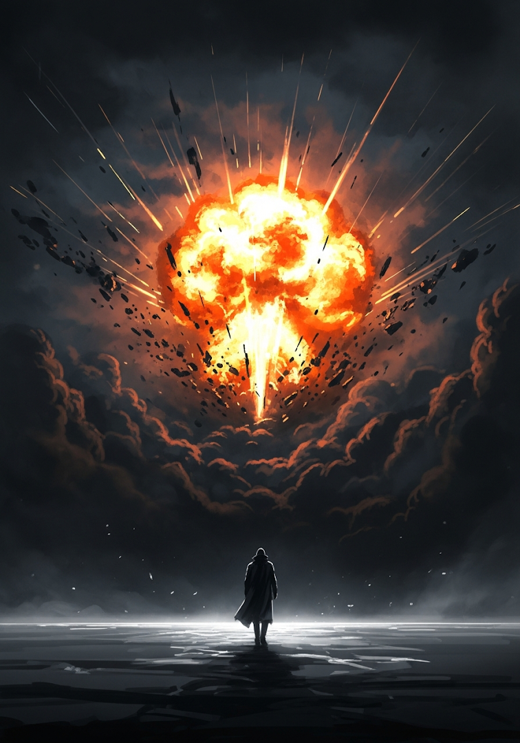 Apocalyptic Explosion Figure