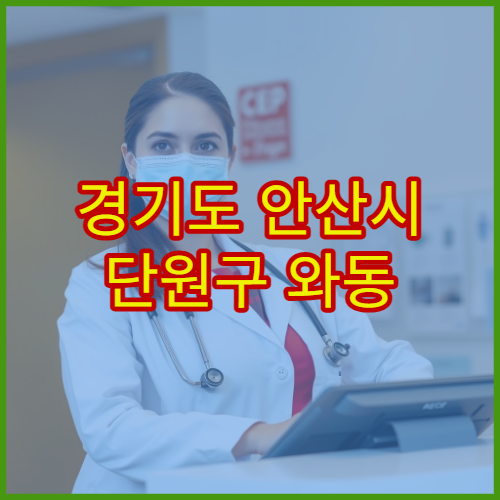 경기도 안산시 단원구 와동 설날 명절 응급 병원 사랑의병원 감기·소화불량·고혈압 관리