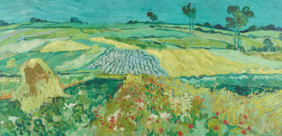 Die Ebene Von Auvers 1890