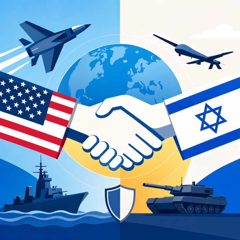 Apakah AS dan Israel Benar-benar Menggabungkan Militer Mereka?