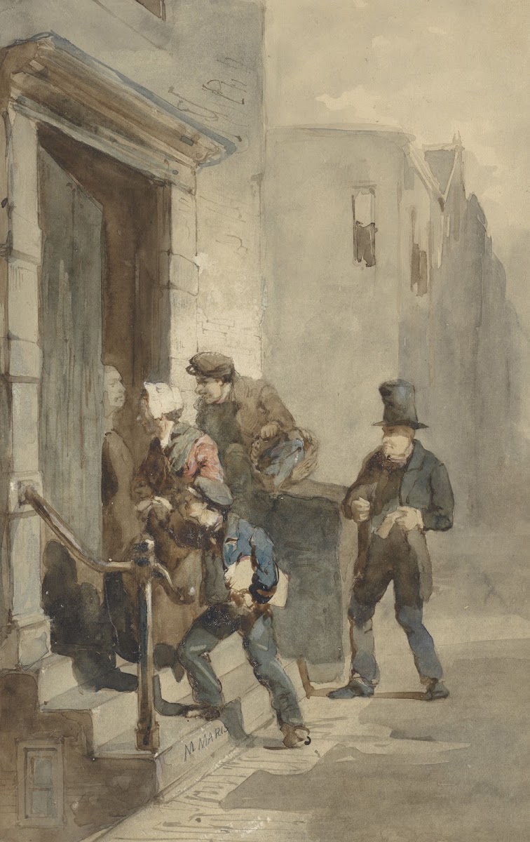 The Creditors c 1855   1856