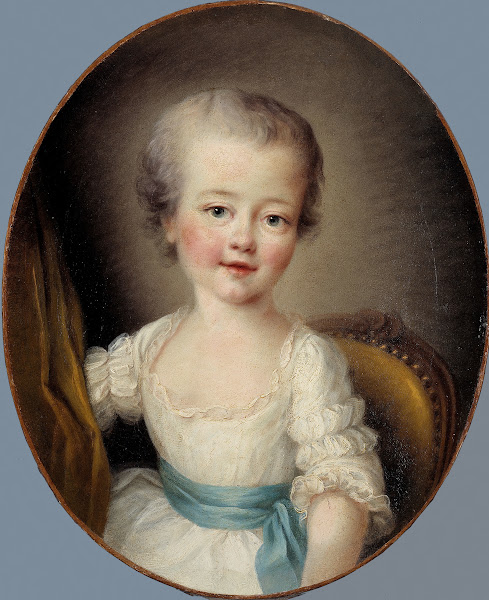 Portrait de petite fille en robe blanche dite Alexandrine Lenormant dEtiolles 18