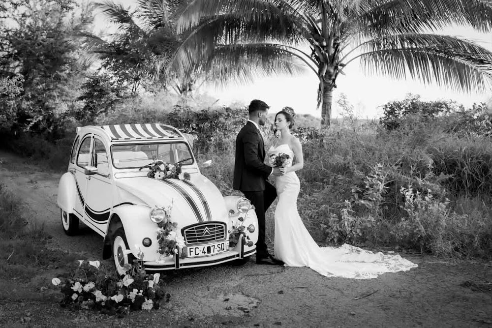 Shooting photo noir et blanc avec la 2CV Soizig
