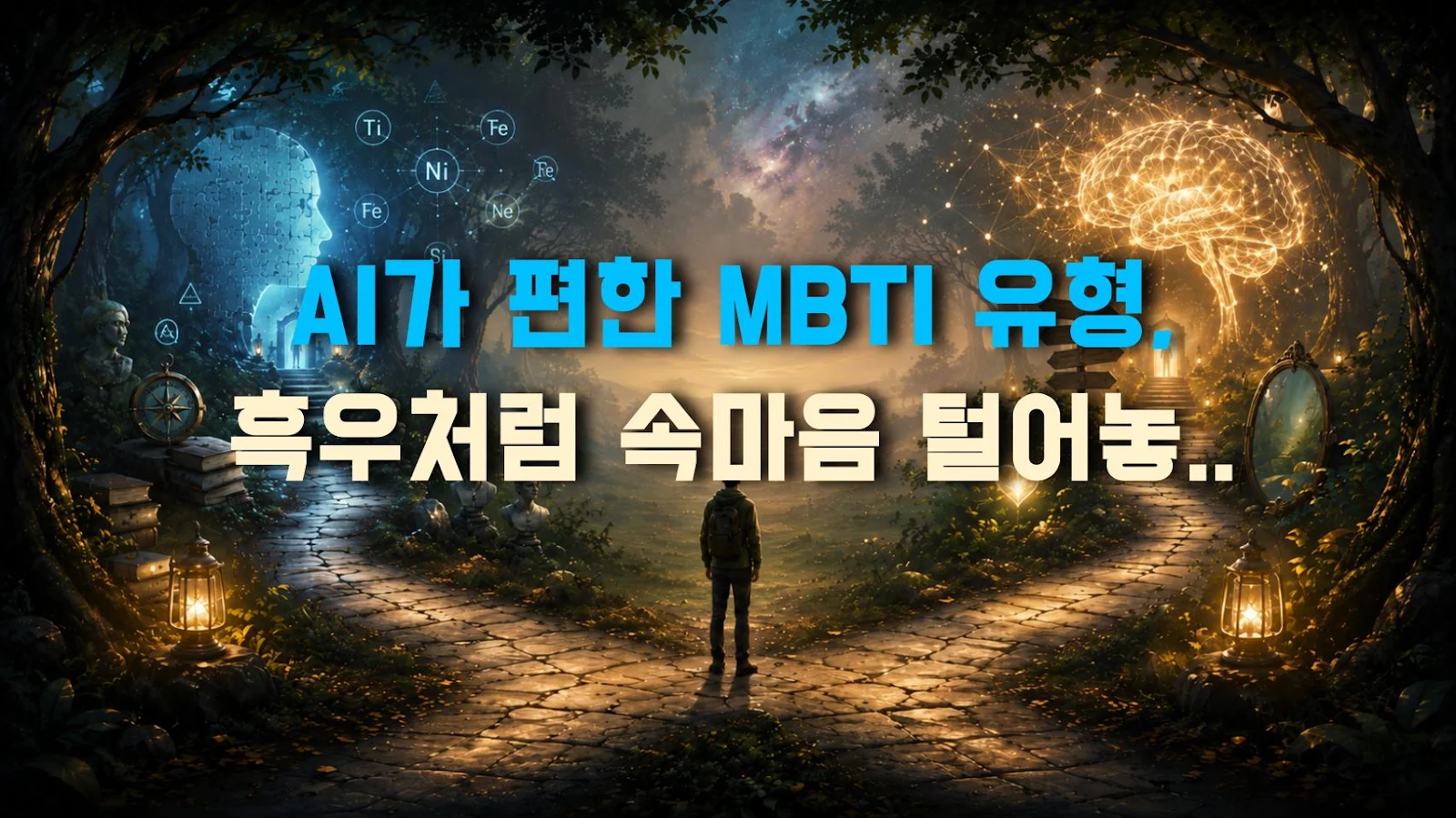 AI가 편한 MBTI 유형, 흑우처럼 속마음 털어놓는 이유