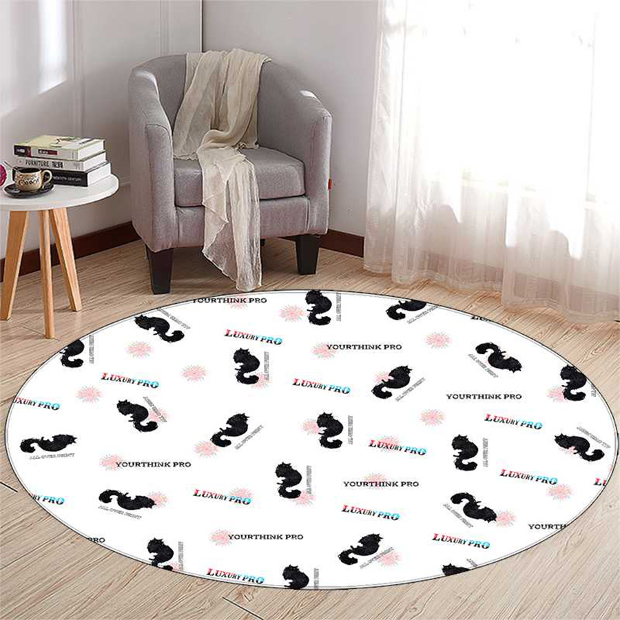 Round Sponge Floor Mat