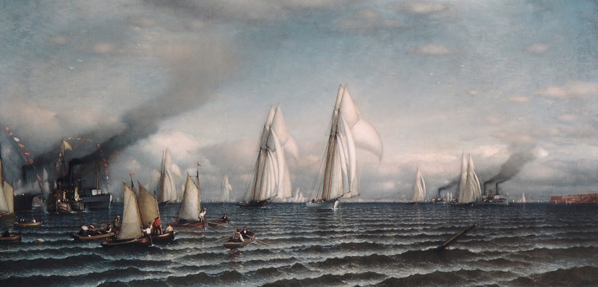 FinishFirst International Race for Americas Cup August 8 1870 1870