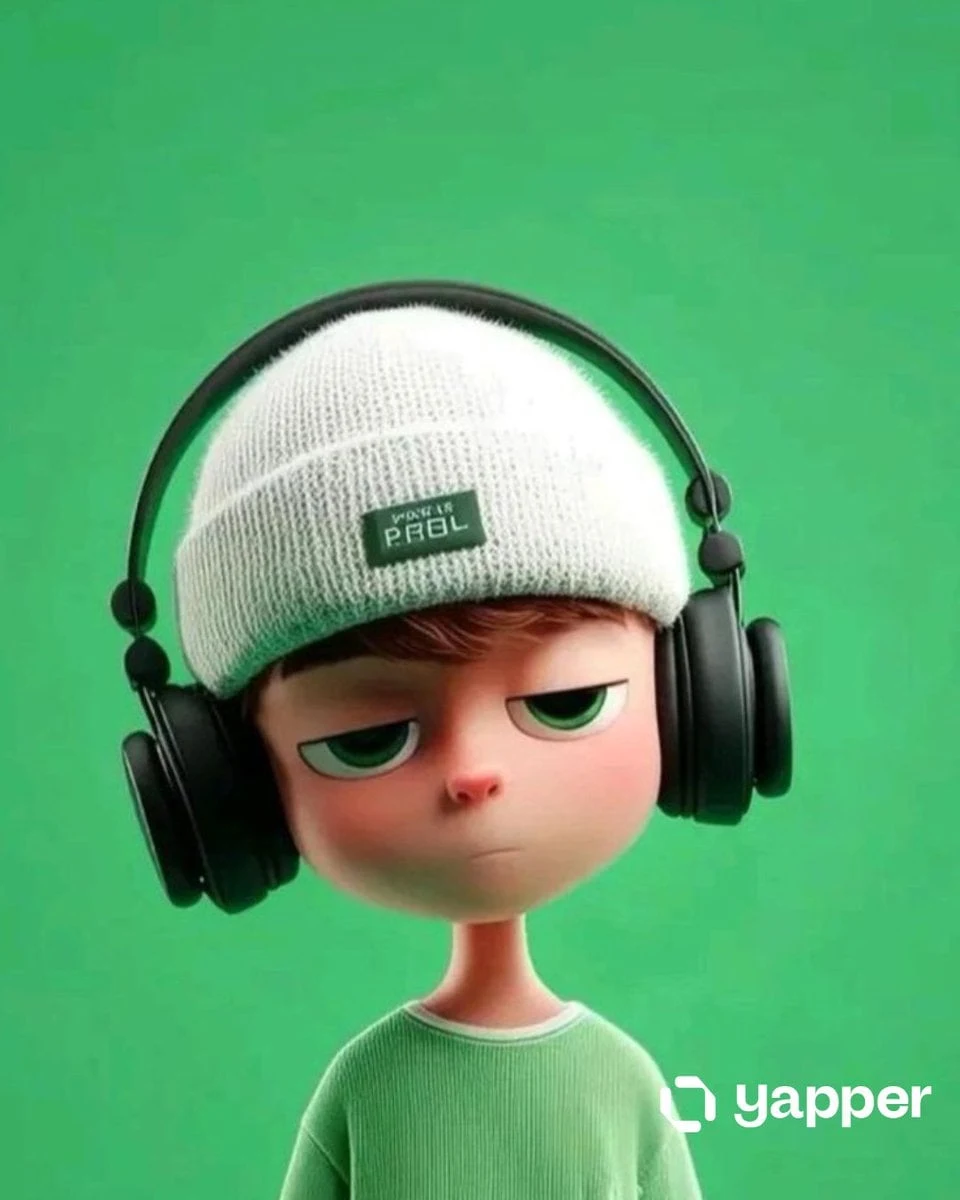 Un personaje de dibujos animados en 3D estilizado, con un diseño minimalista al estilo Pixar, piel pálida, cabeza ligeramente desproporcionada y...
