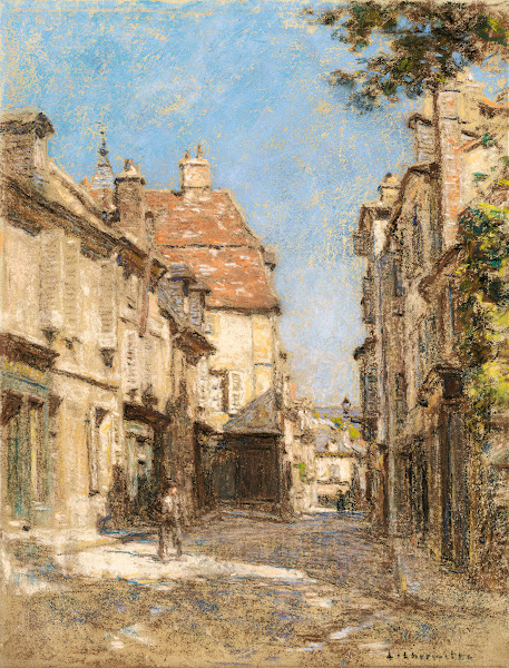 StreetPresumed In Bourges 1919