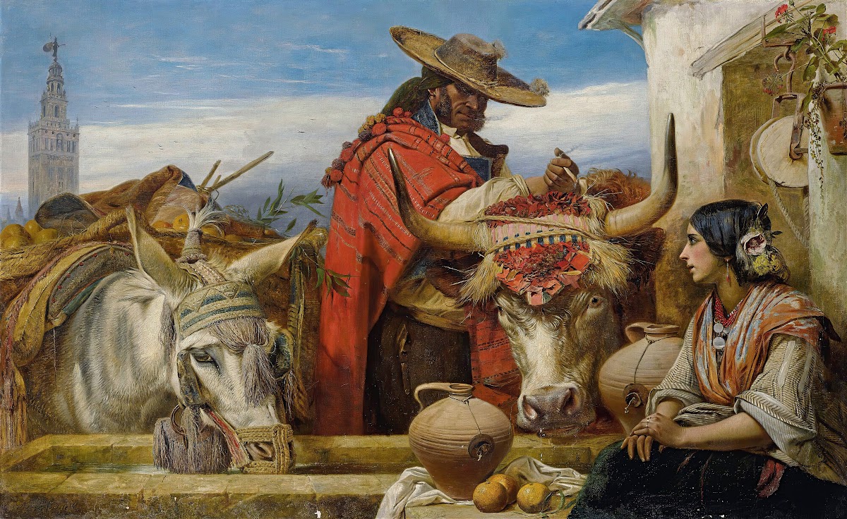Market Square Seville 1860