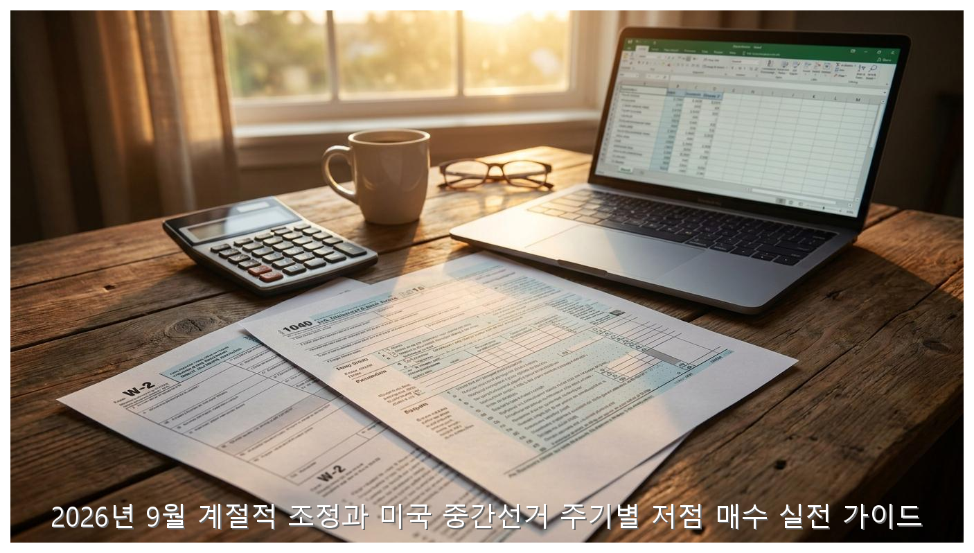 2026년 9월 계절적 조정과 미국 중간선거 주기별 저점 매수 실전 가이드 핵심 안내 및 분석 인포그래픽 (7)