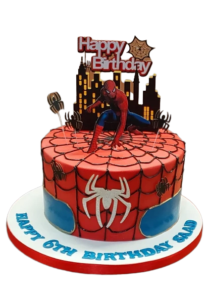 Spider Man Birthday Cake CB-NC492