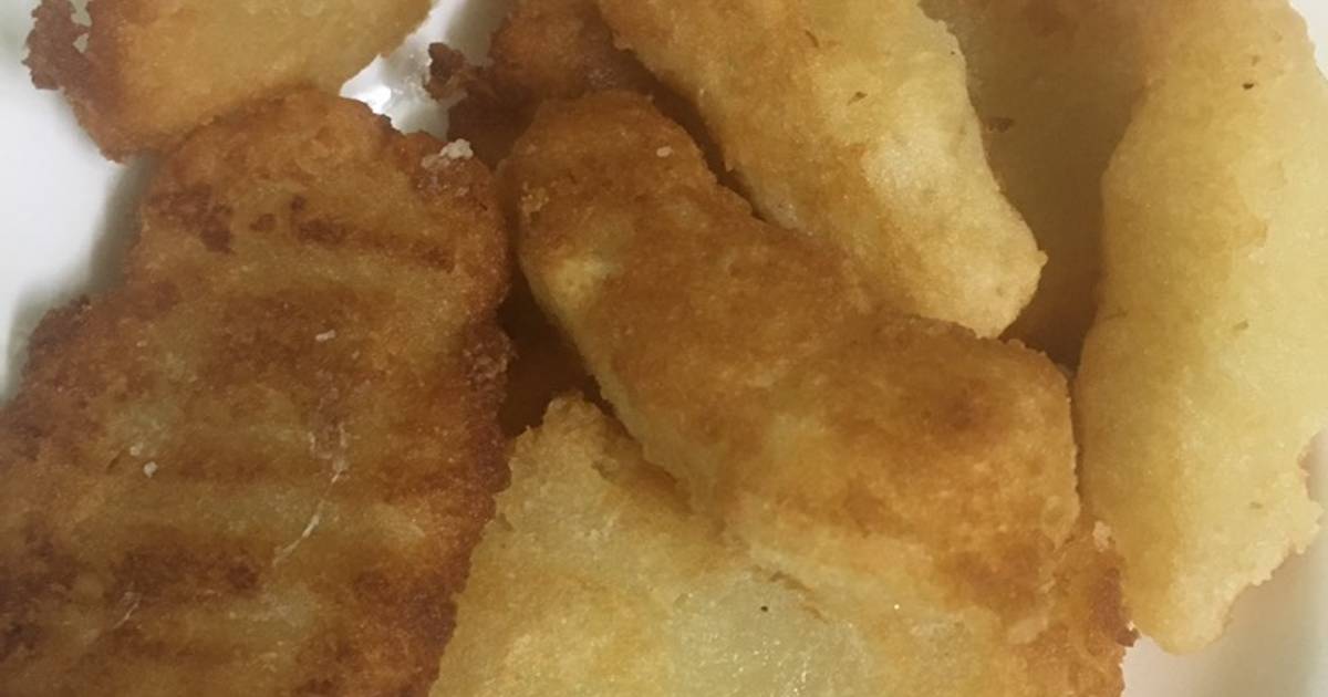 Khoai mì chiên 😋😋😋