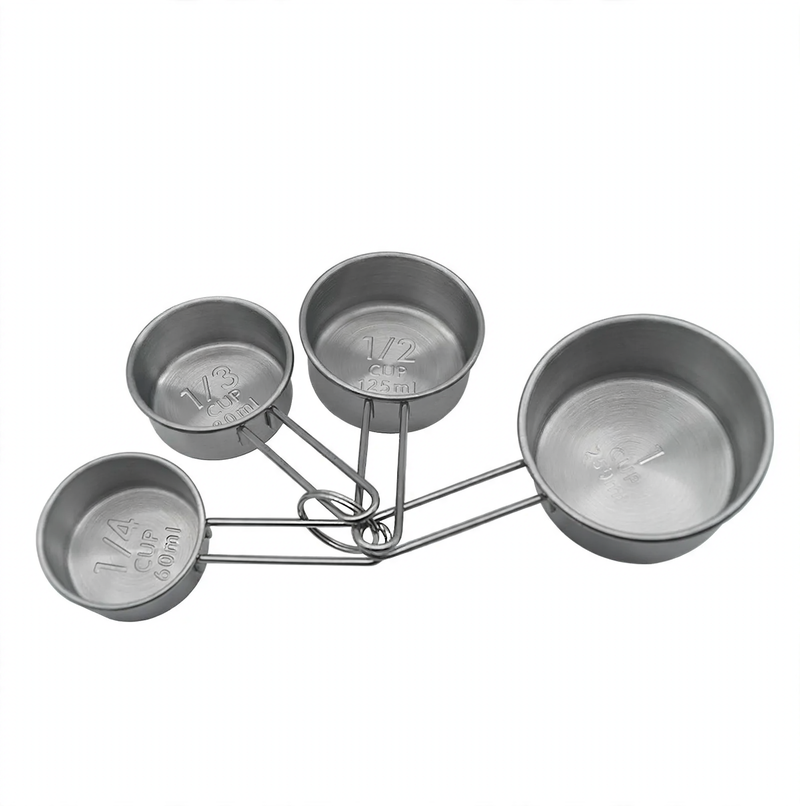 Stainless Steel Measuring Spoon Set, 4-piece