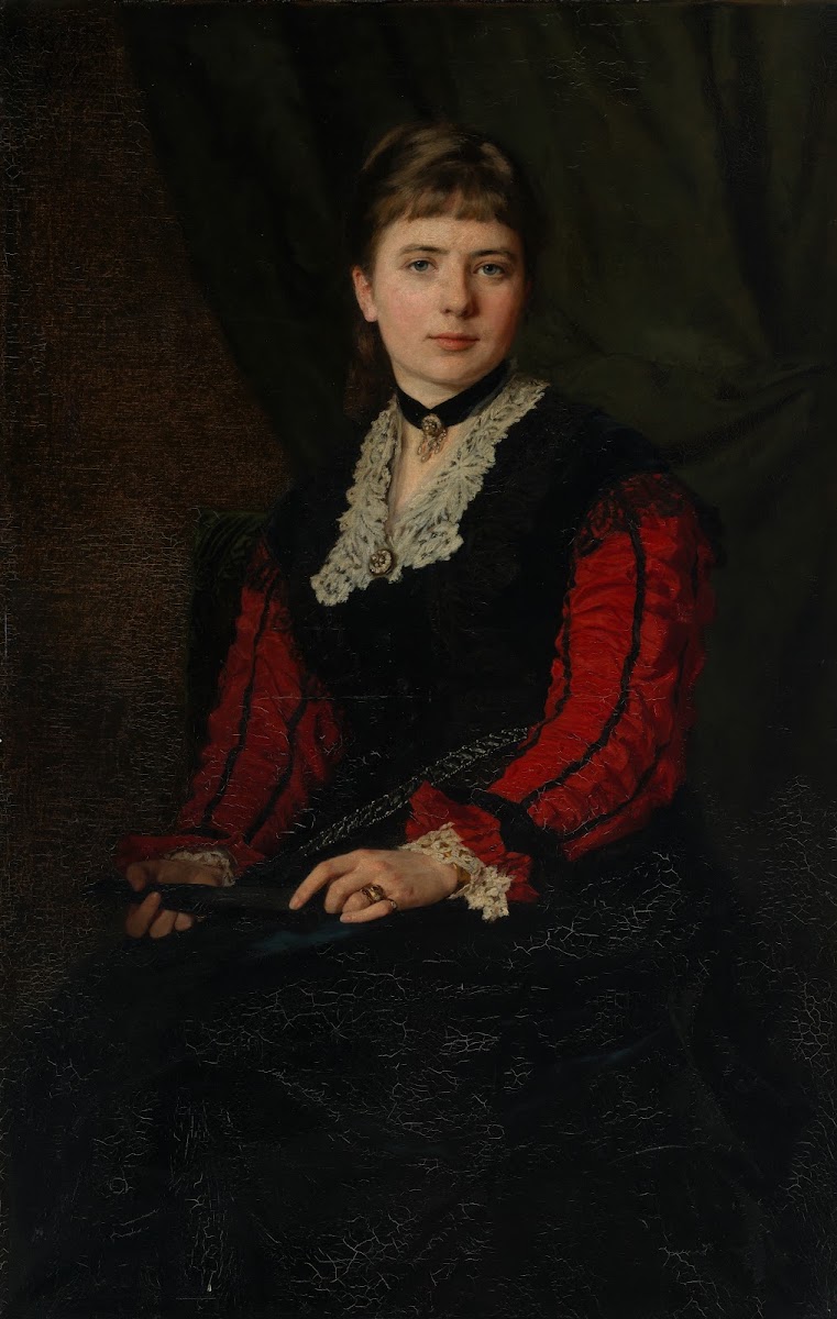 Bildnis Gunhild Gude 1877
