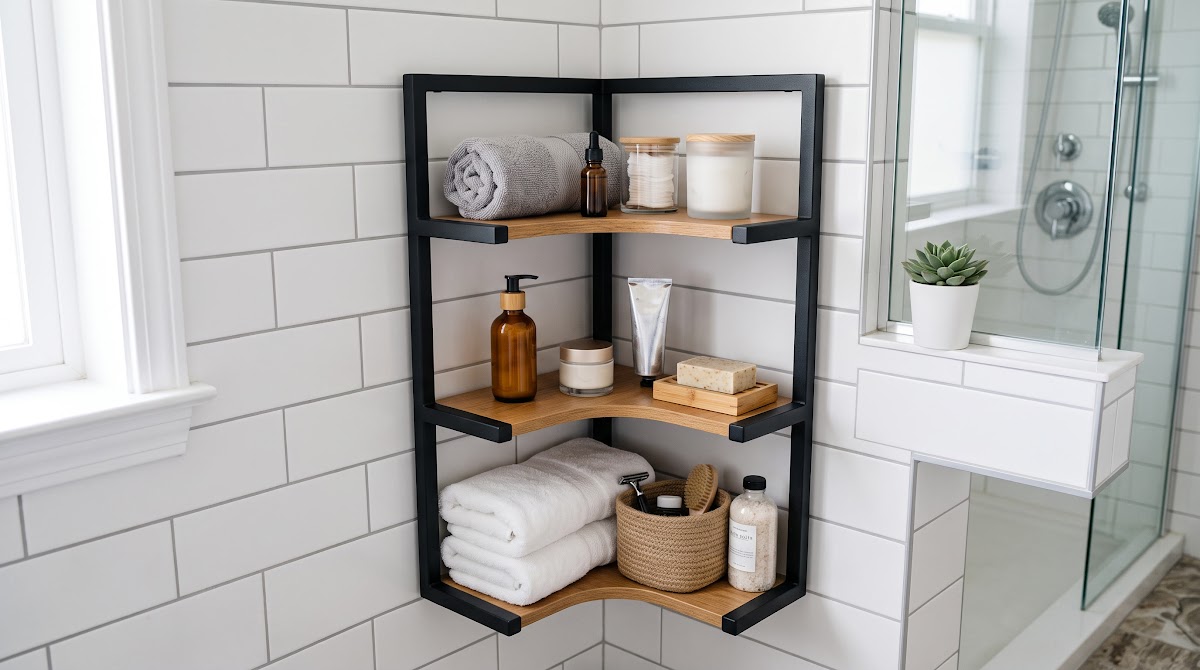 Best Corner Shelves for Bathrooms (2026) - BEST OVERALL — IN CONTEXT