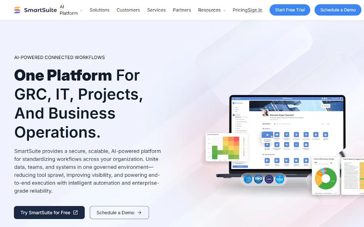 Captura de SmartSuite