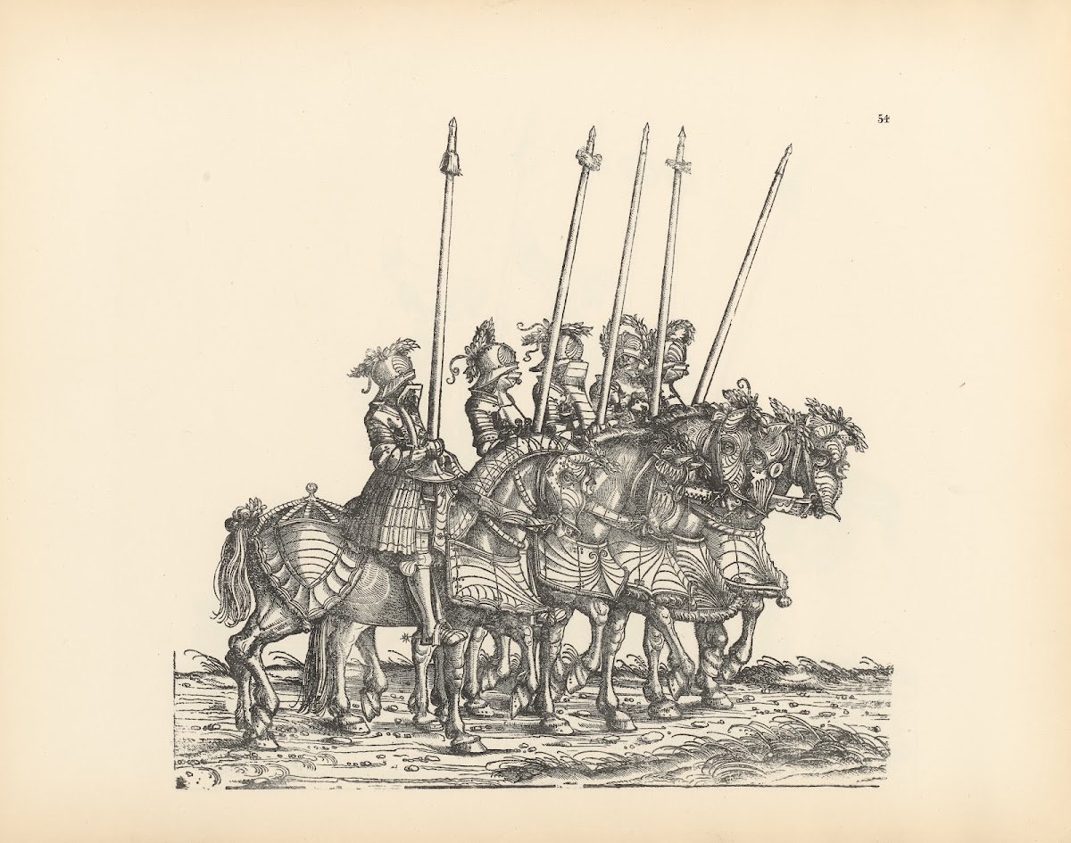 The Triumphs of the Emperor Maximilian I Pl54