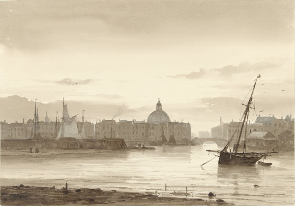 De Buitenkant en de Ronde Lutherse Kerk te Amsterdam 1812   1880