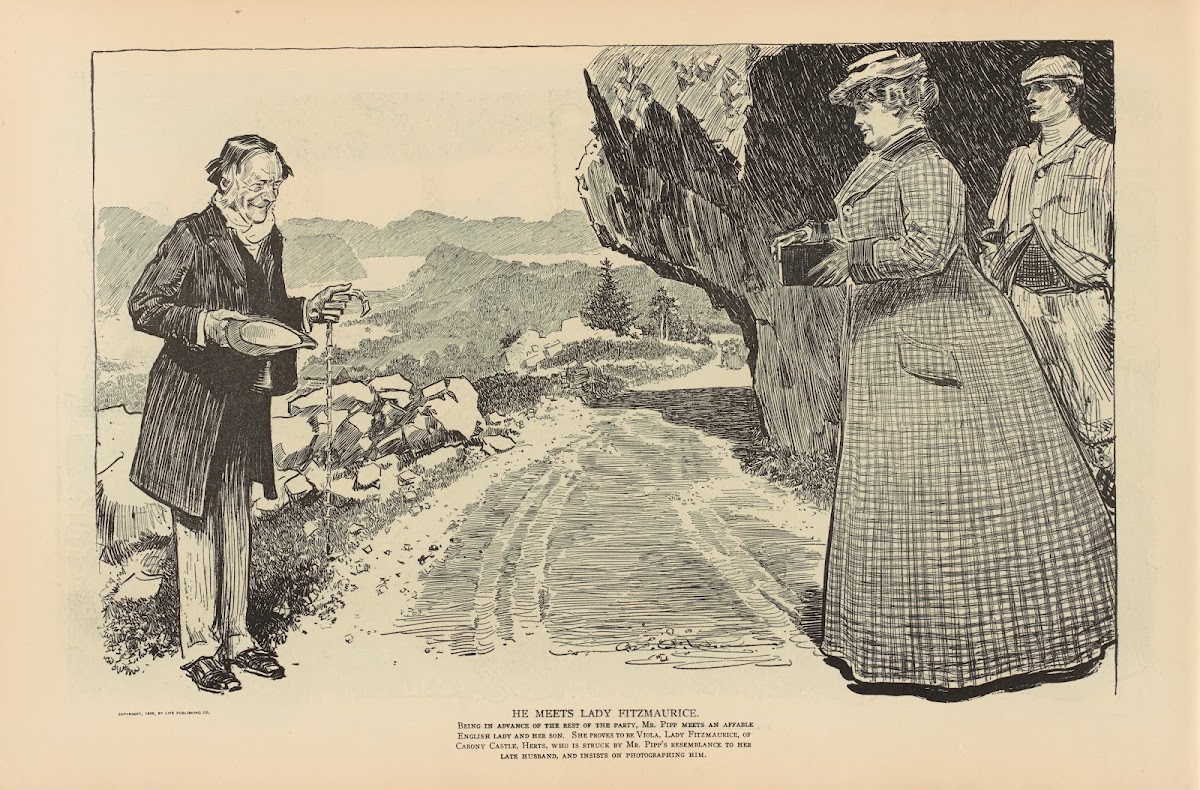 He meets Lady Fitzmaurice 1893 1900