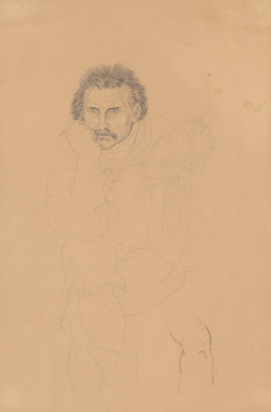 Study of a Madman for Das Narrenhaus