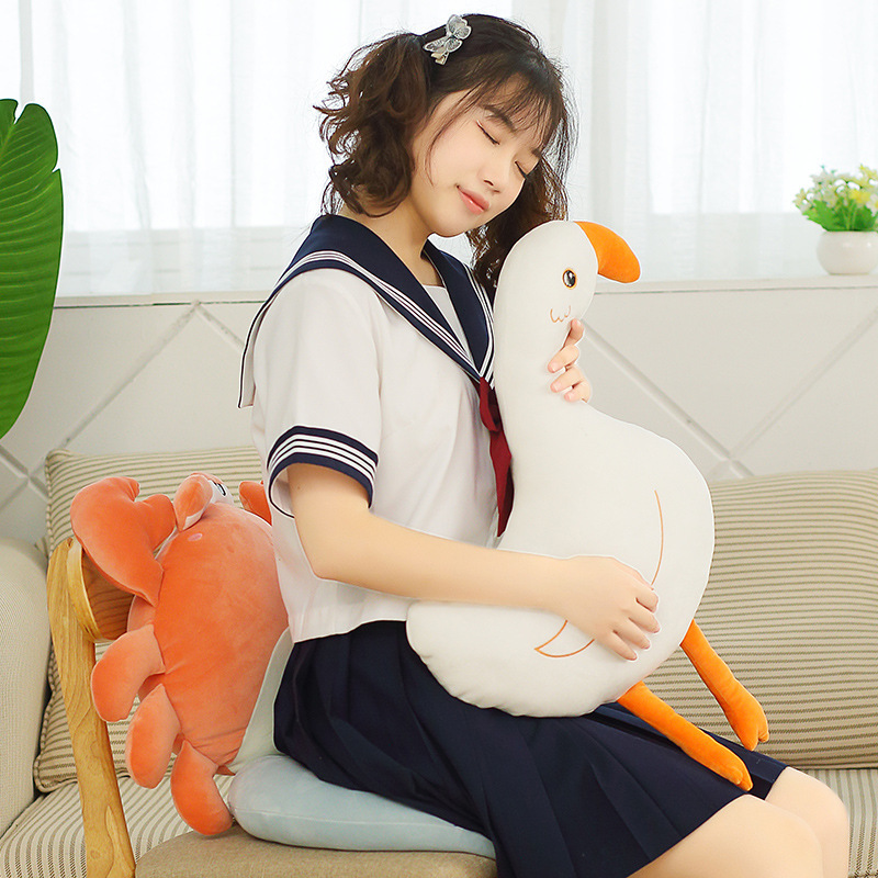 Plush Crab, Plush Toy and Pillow in One