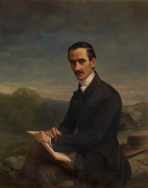 The Painter Alexandre Calame
