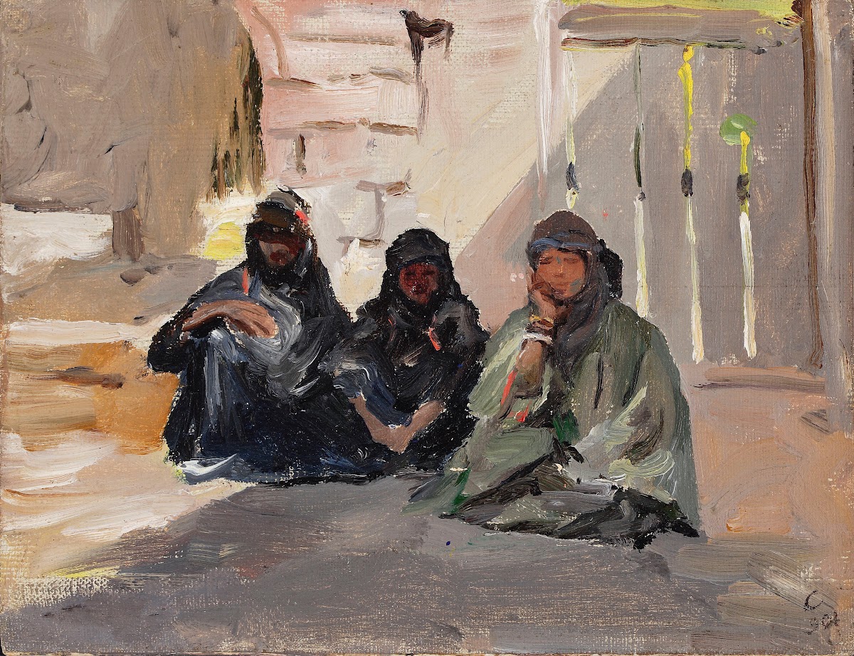 Demor  Bedouin women From the journey to Palestine 1901