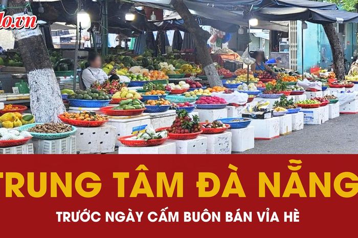 Trung tâm Đà Nẵng trước ngày cấm kinh doanh, buôn bán trên vỉa hè - Báo Pháp Luật TP.HCM