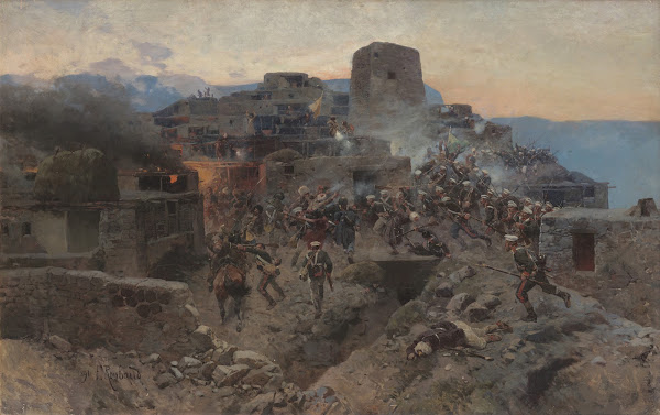The Assault of Gimry on October 17 1832 1891