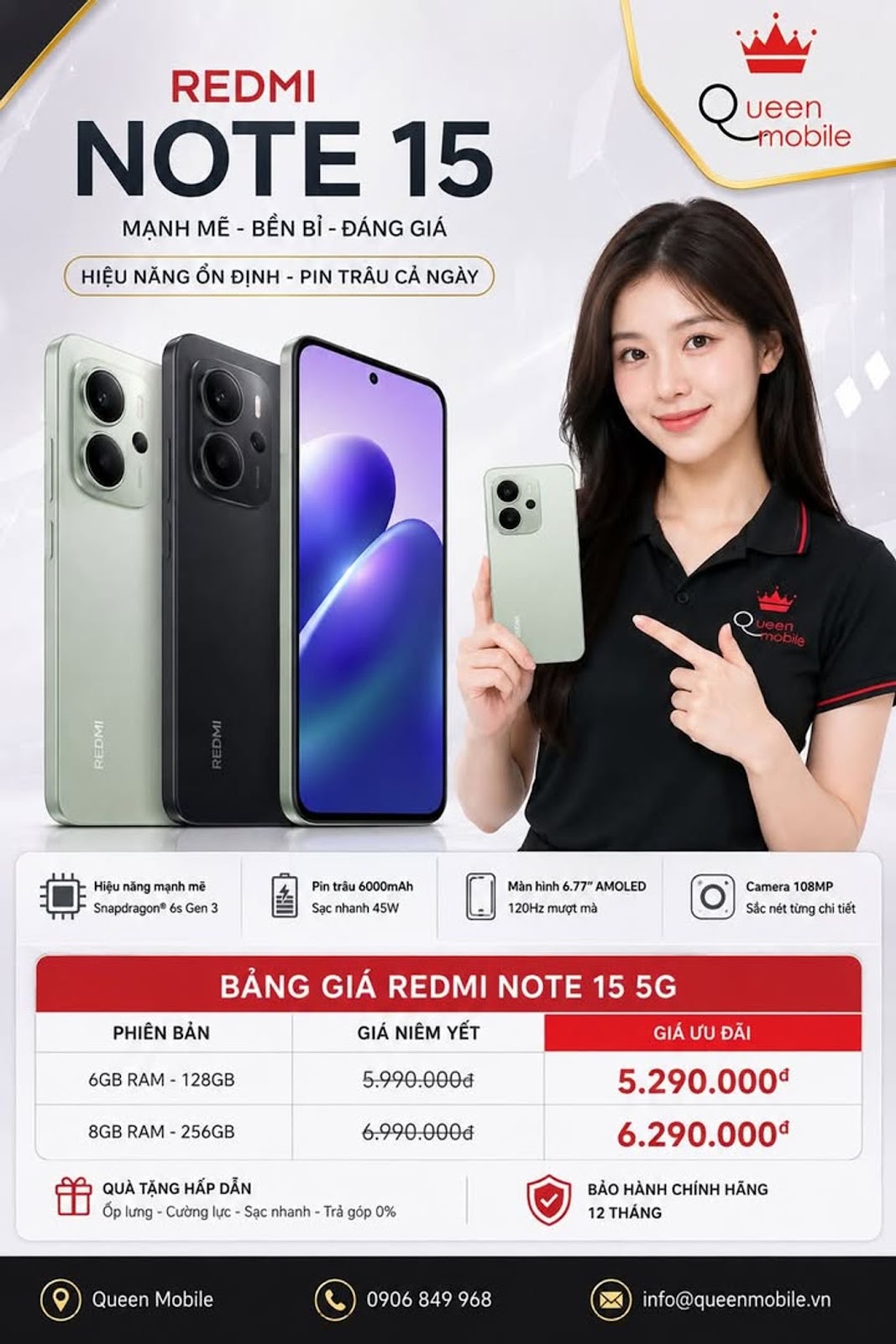 Redmi Note 15 – thông số kỹ thuật, hiệu năng và điểm AnTuTu

Ở Việt Nam hiện có ...