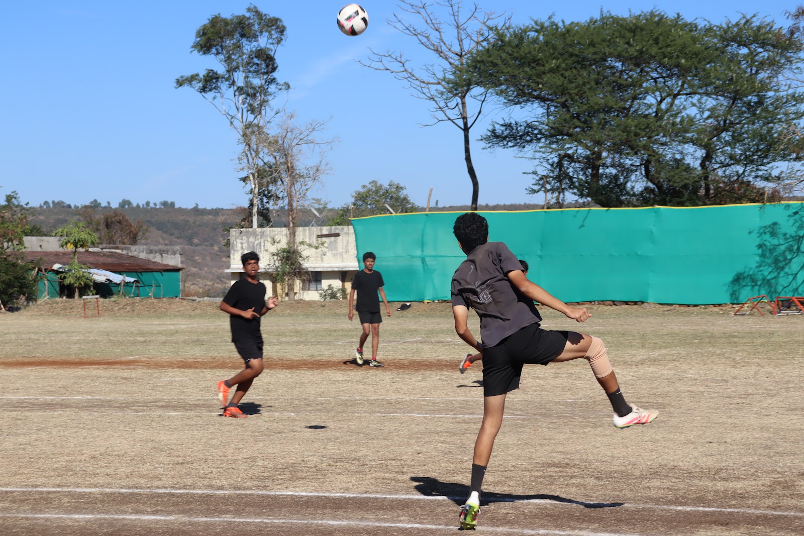 Football Match: Senior Boys