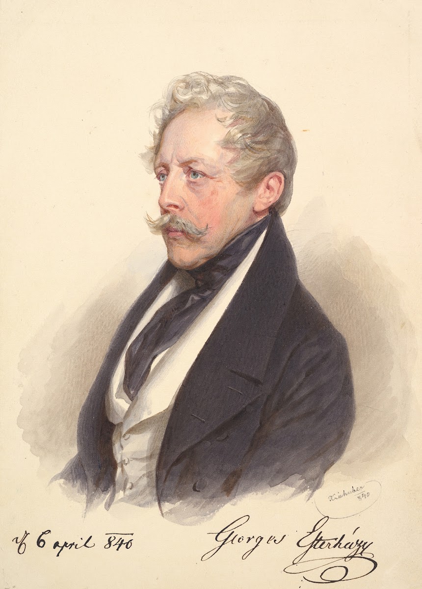 Count Georg Esterházy von Galántha 1840