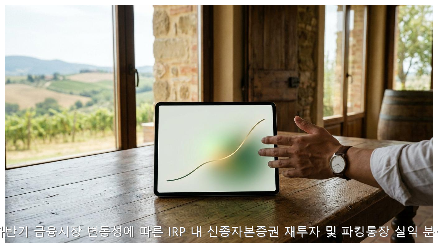 2026년 하반기 금융시장 변동성에 따른 IRP 내 신종자본증권 재투자 및 파킹통장 실익 분석 보고서 핵심 안내 및 분석 인포그래픽 (6)
