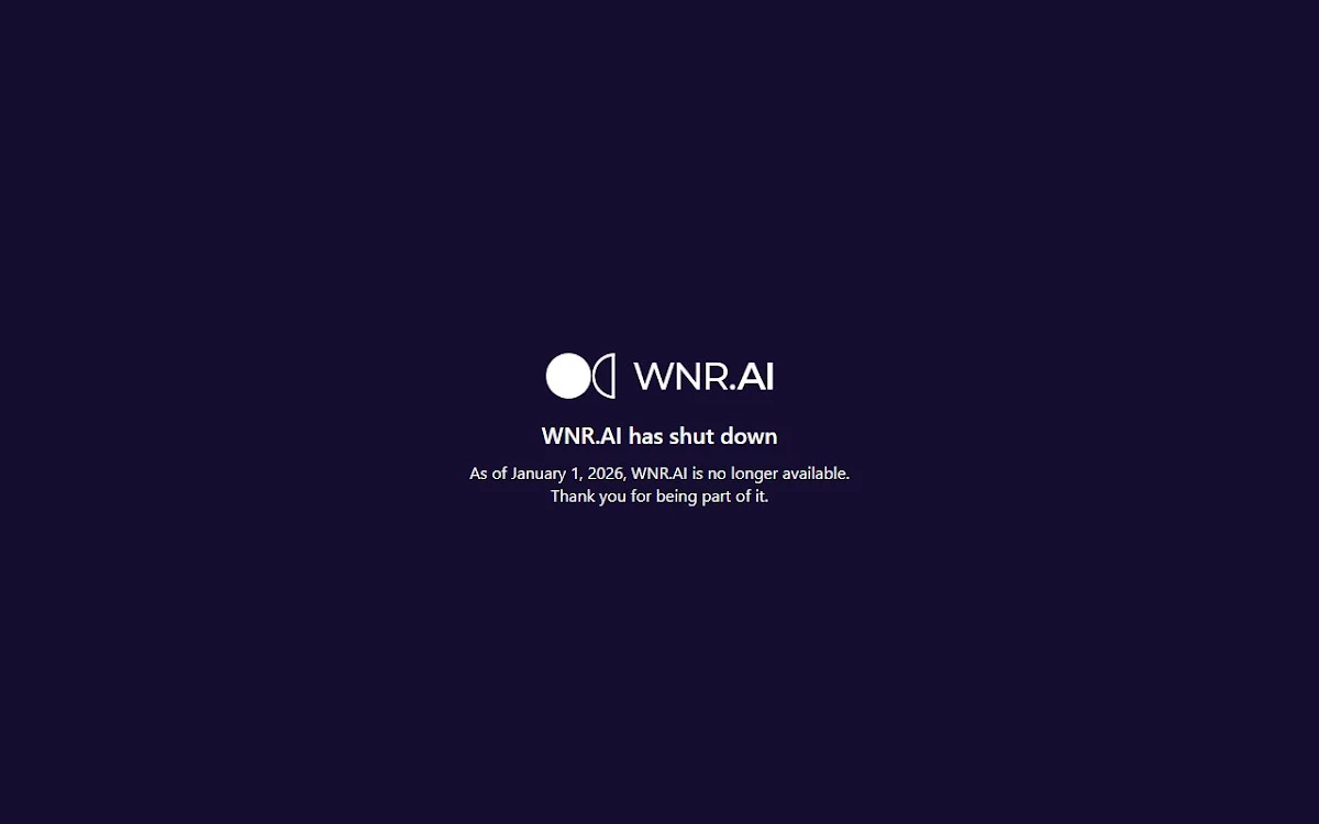 Captura de WNR.AI
