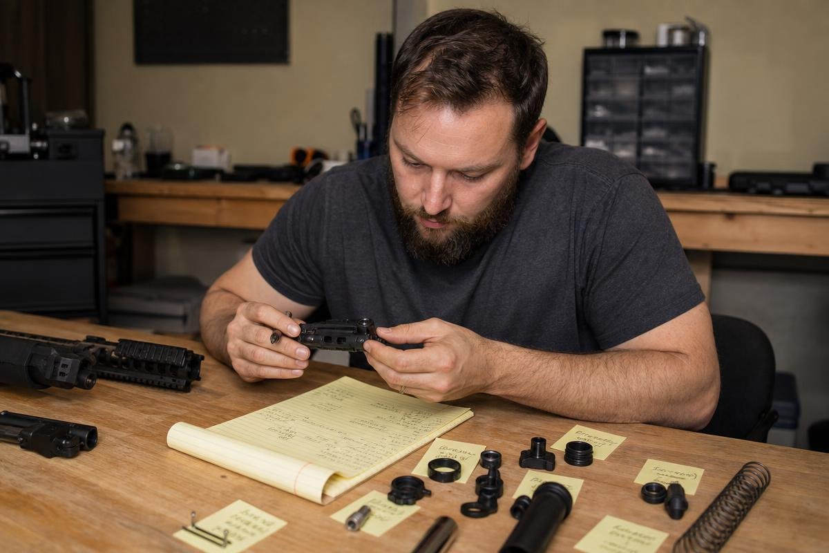 AR-15 parts diagram builder compatibility checklist