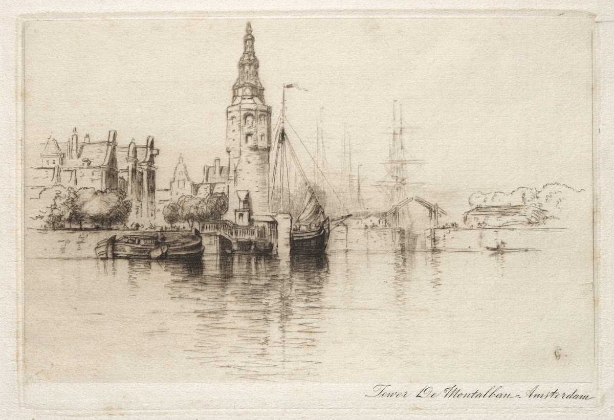 Montalbaans Tower Province of North Holland Netherlands c 186090