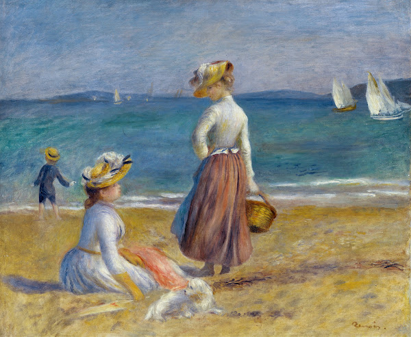 Figures on the Beach 1890
