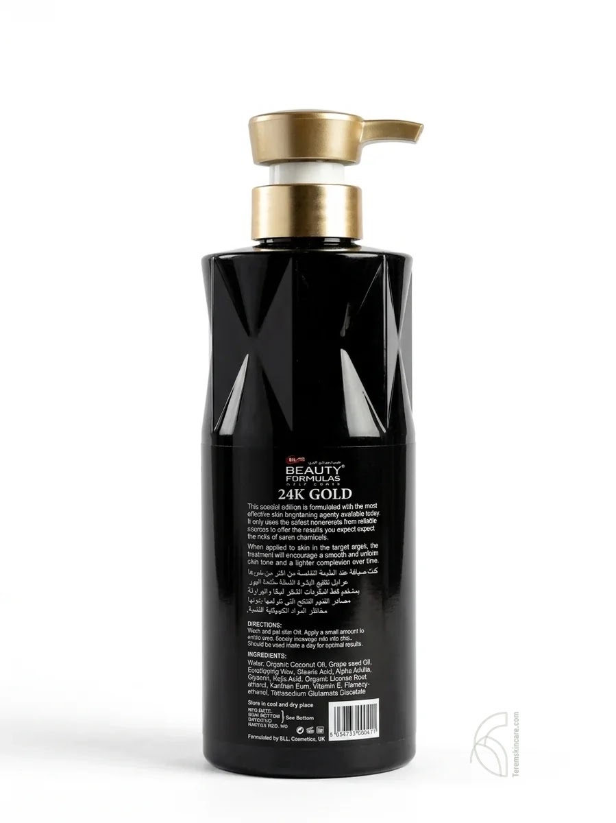 24K Gold Half Caste Whitening Lotion