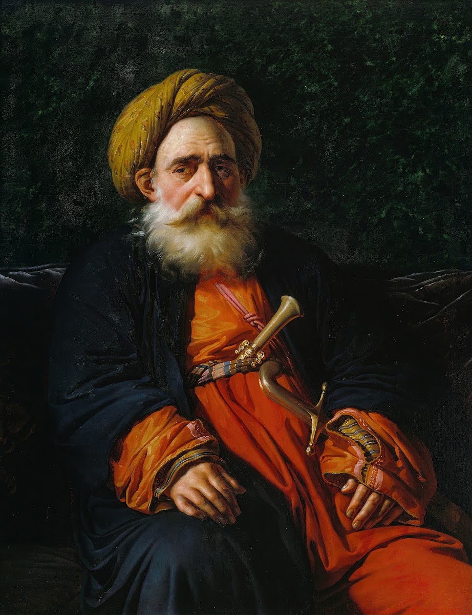 Portrait of the Katchef Dahouth Christian Mameluke 1804