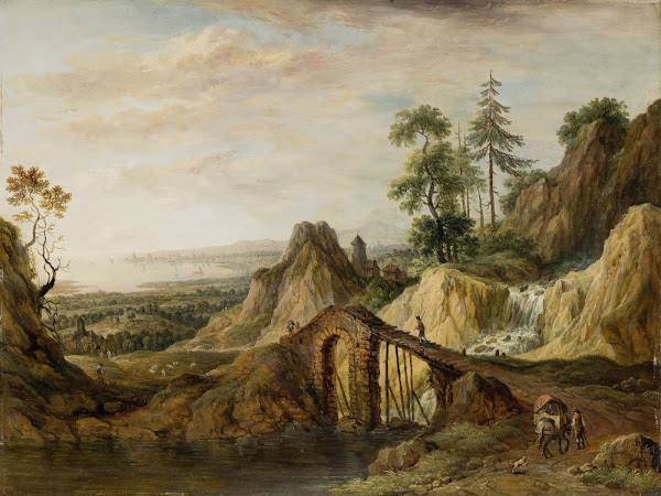 Landscape with a Bridge 1787