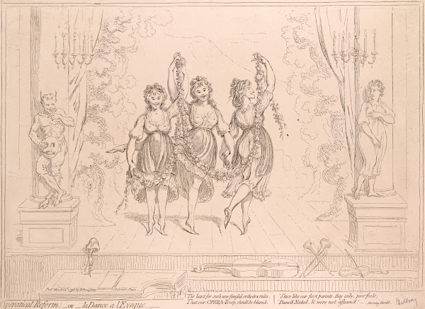 Operatical reform  or  la dance a leveque 1796