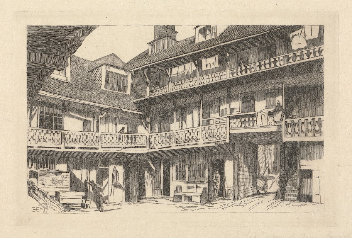 Oxford Arms Warwick Lane 1871