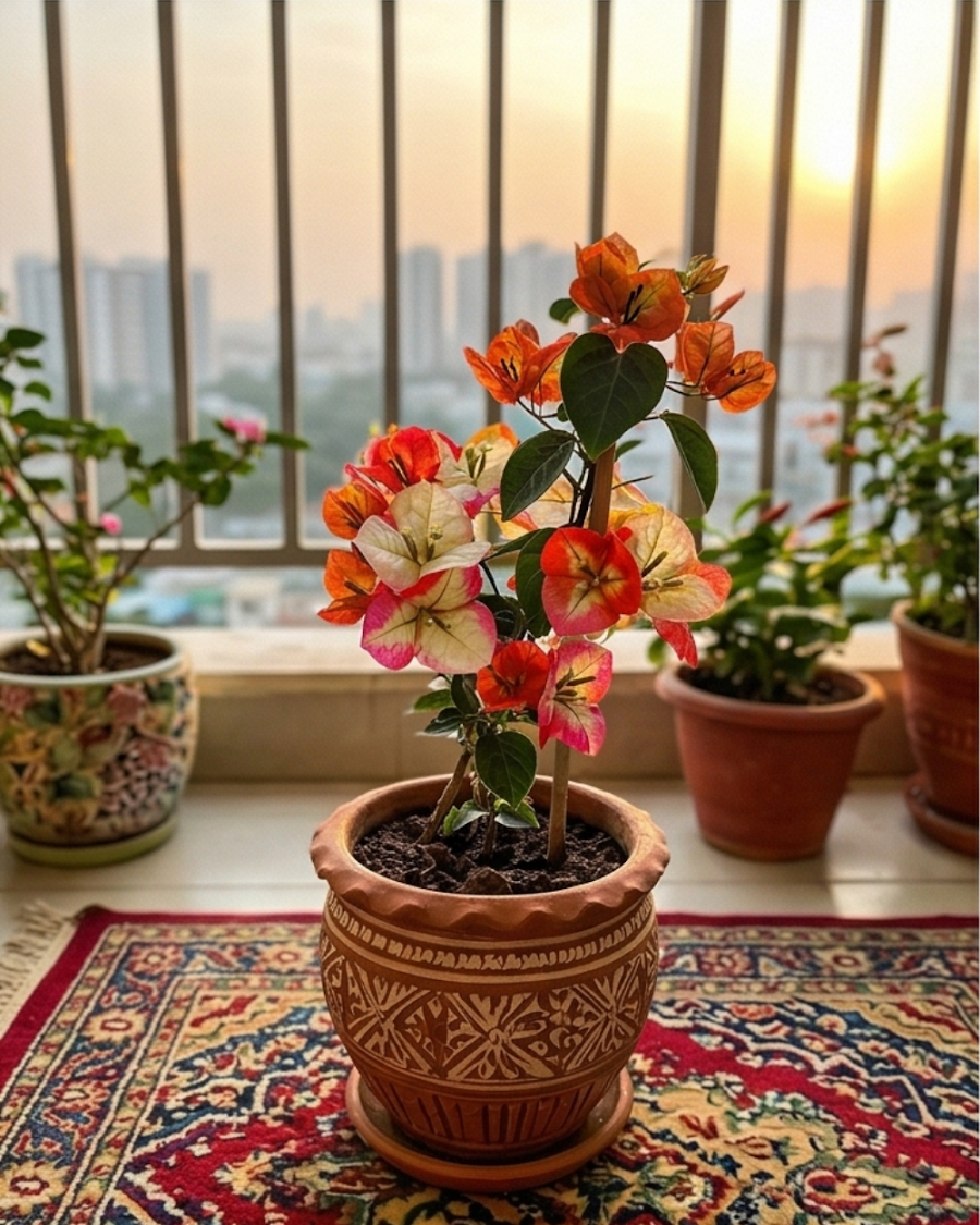 Imported Golden Summer Purple Bougainvillea Plant — view 5