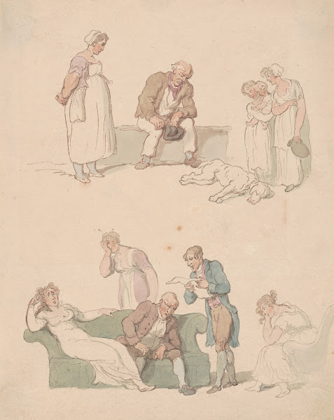 Illustrations to a book ca 17801825