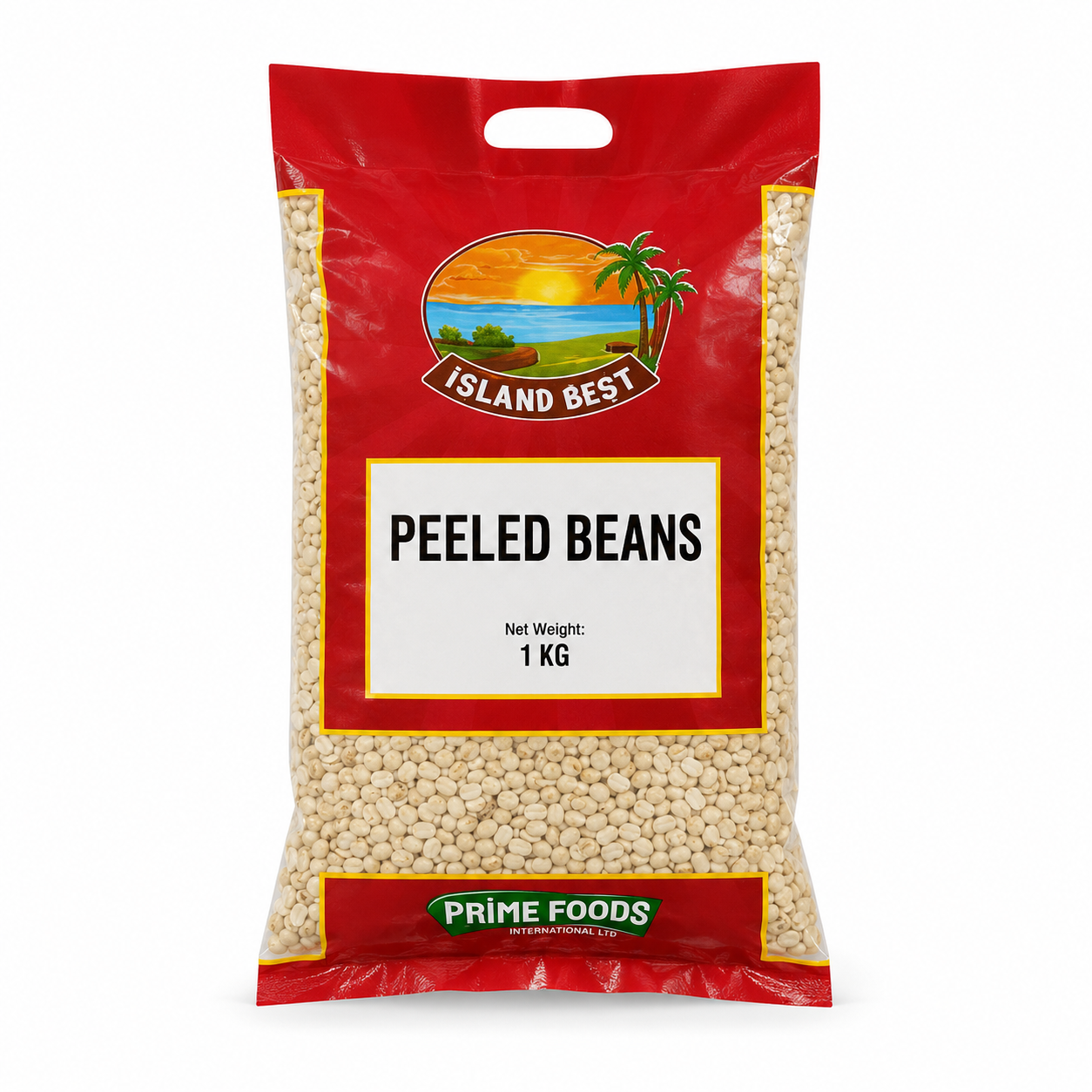 ISLAND BEST PEELED BEANS 4kg