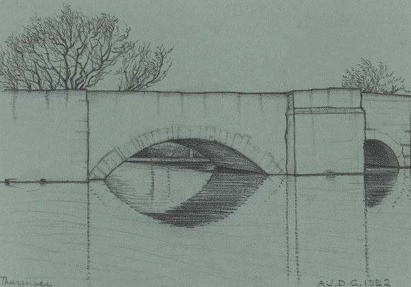 Bridge probably at Lake Thun 1922