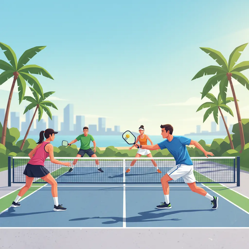 Apa yang disebut sebagai permainan pickleball